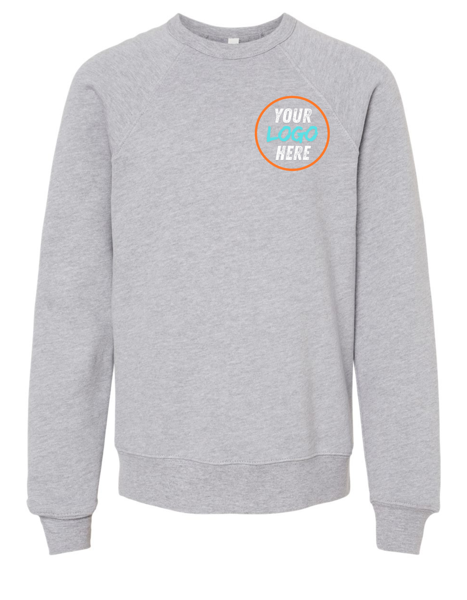 Bella+Canvas Youth Crewneck Sweatshirt-3901Y