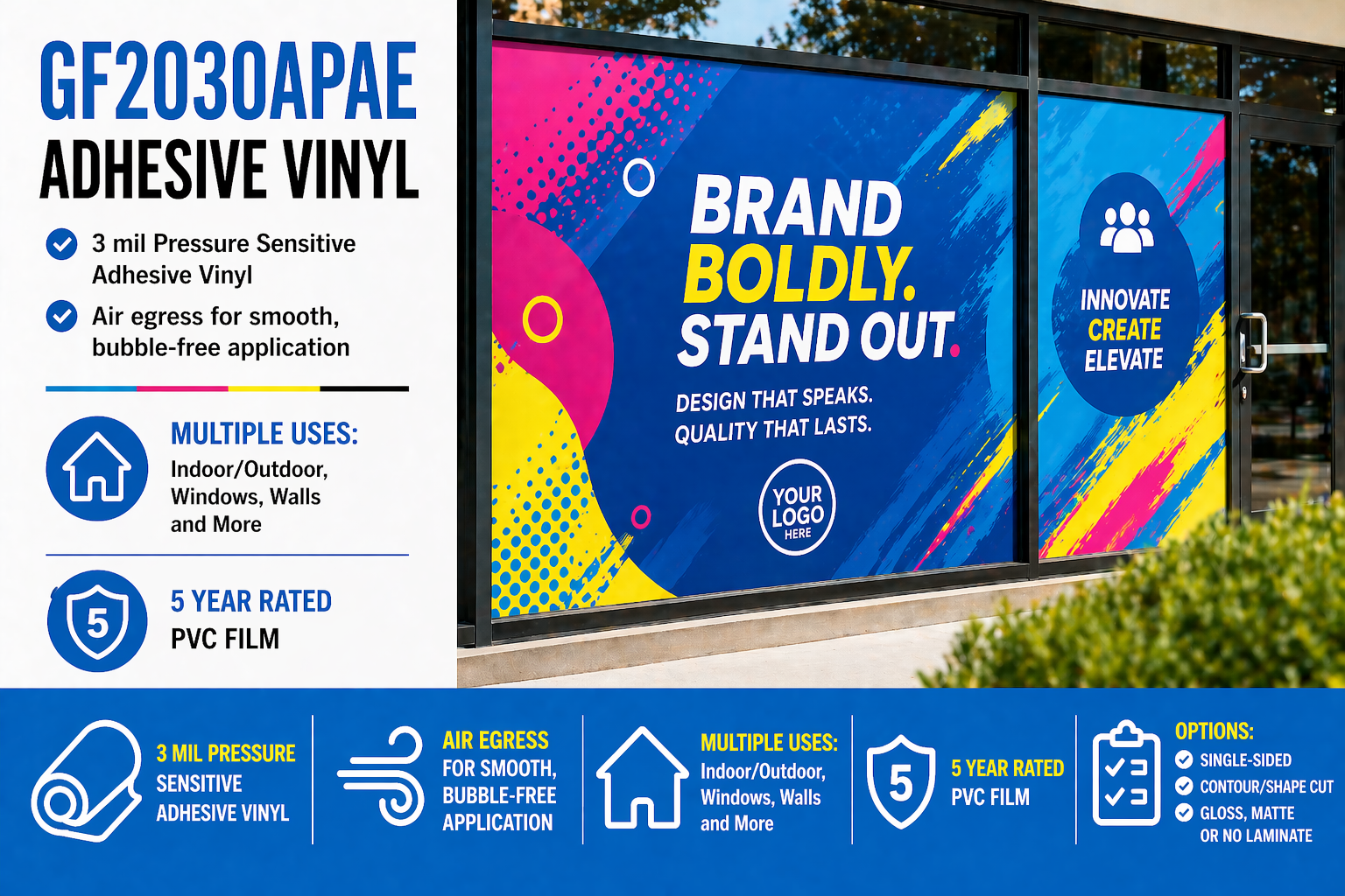 Premium Adhesive Vinyl Material