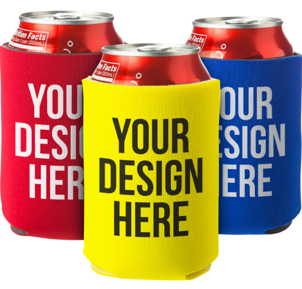 Custom Koozie's ! Stitched 12 oz