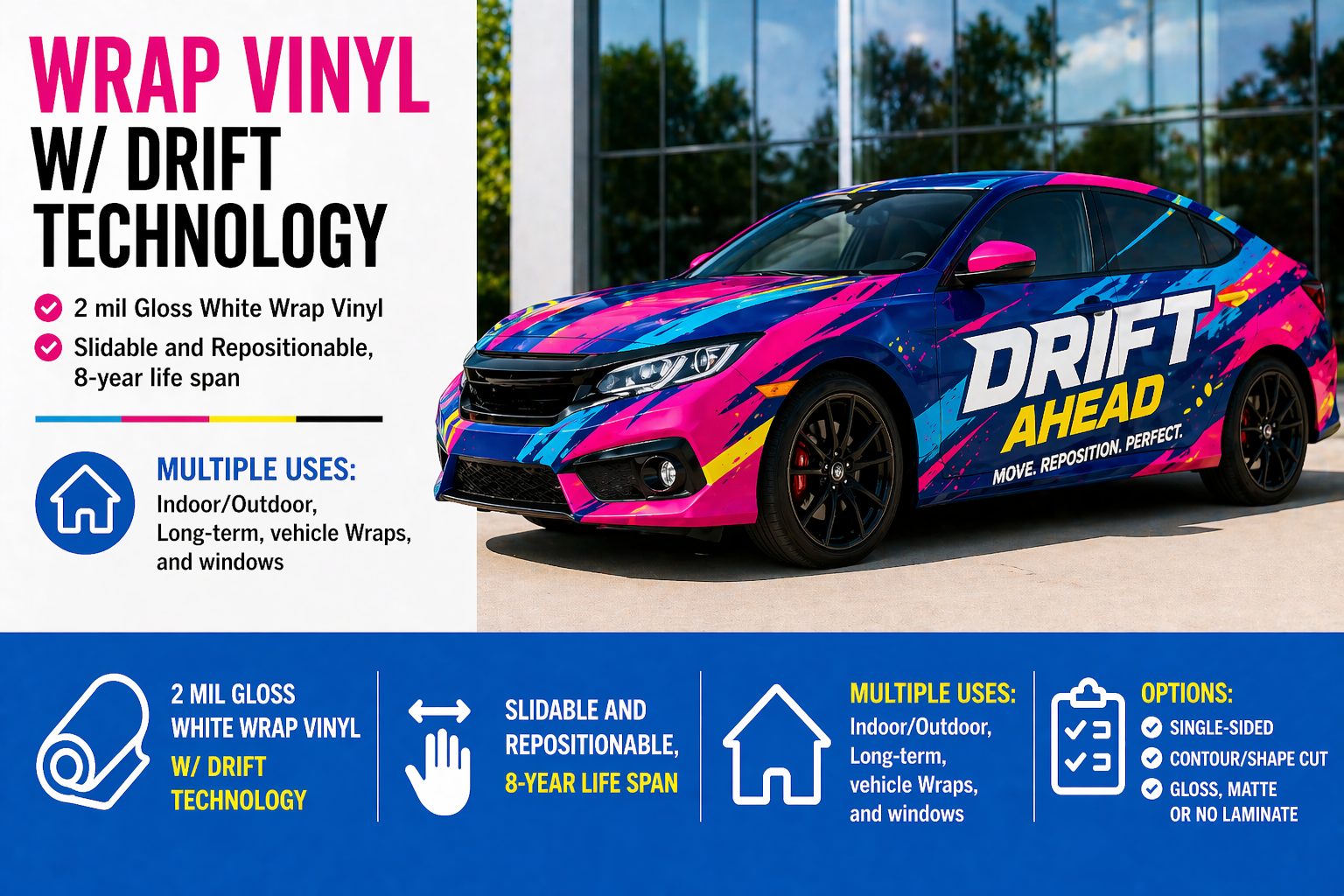 Premium Vinyl Wrap Material