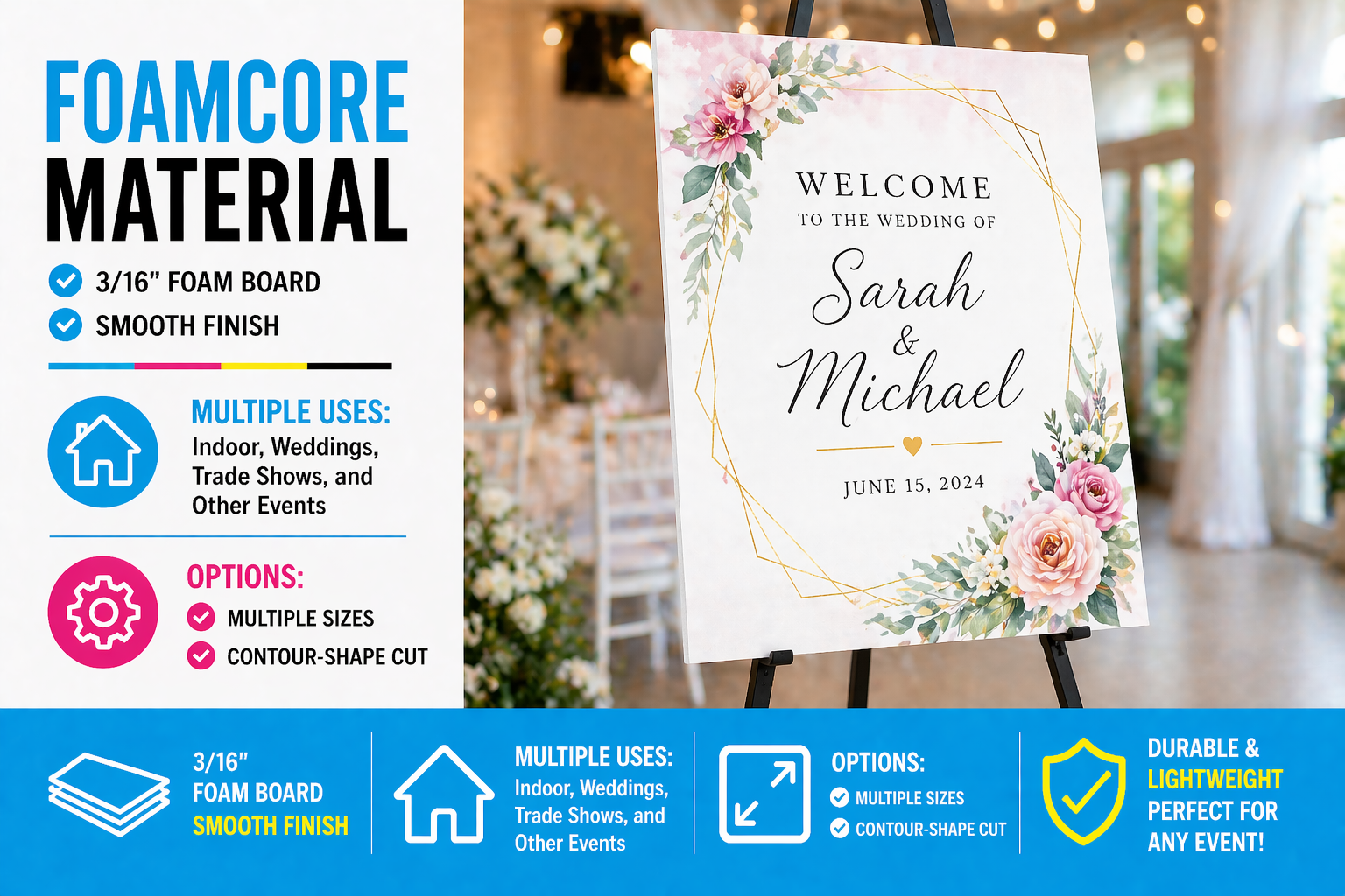 Foamcore Sign