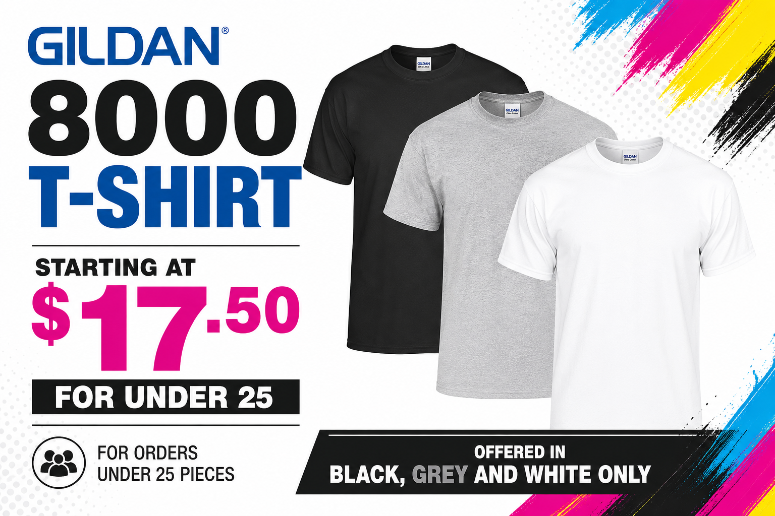 GILDAN 8000 T-SHIRT