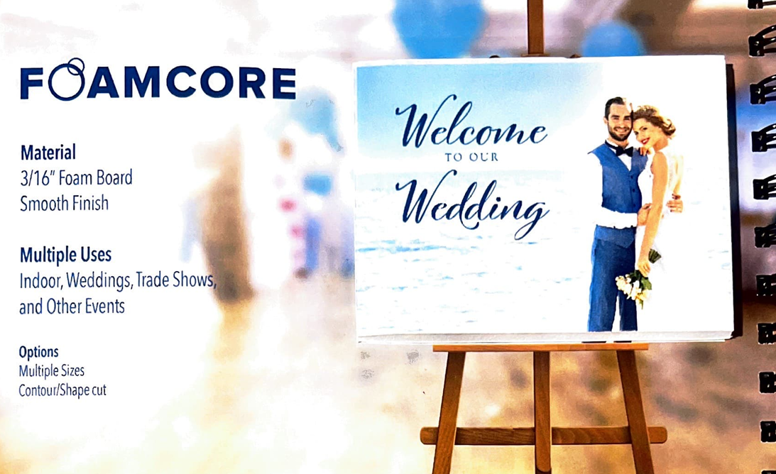 Foamcore Sign