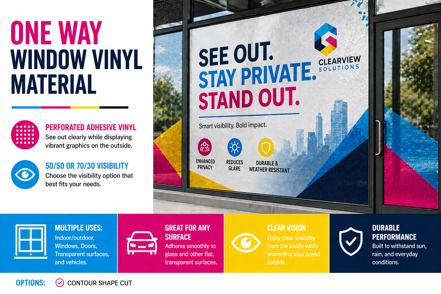 One Way Window Vinyl